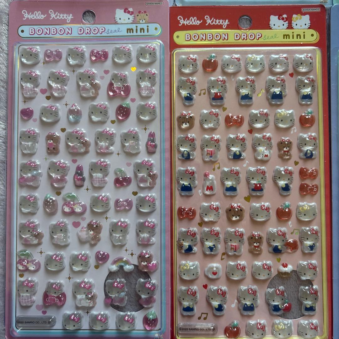 【国内正規品】サンリオ ボンボンドロップミニ シールセット コンプセット