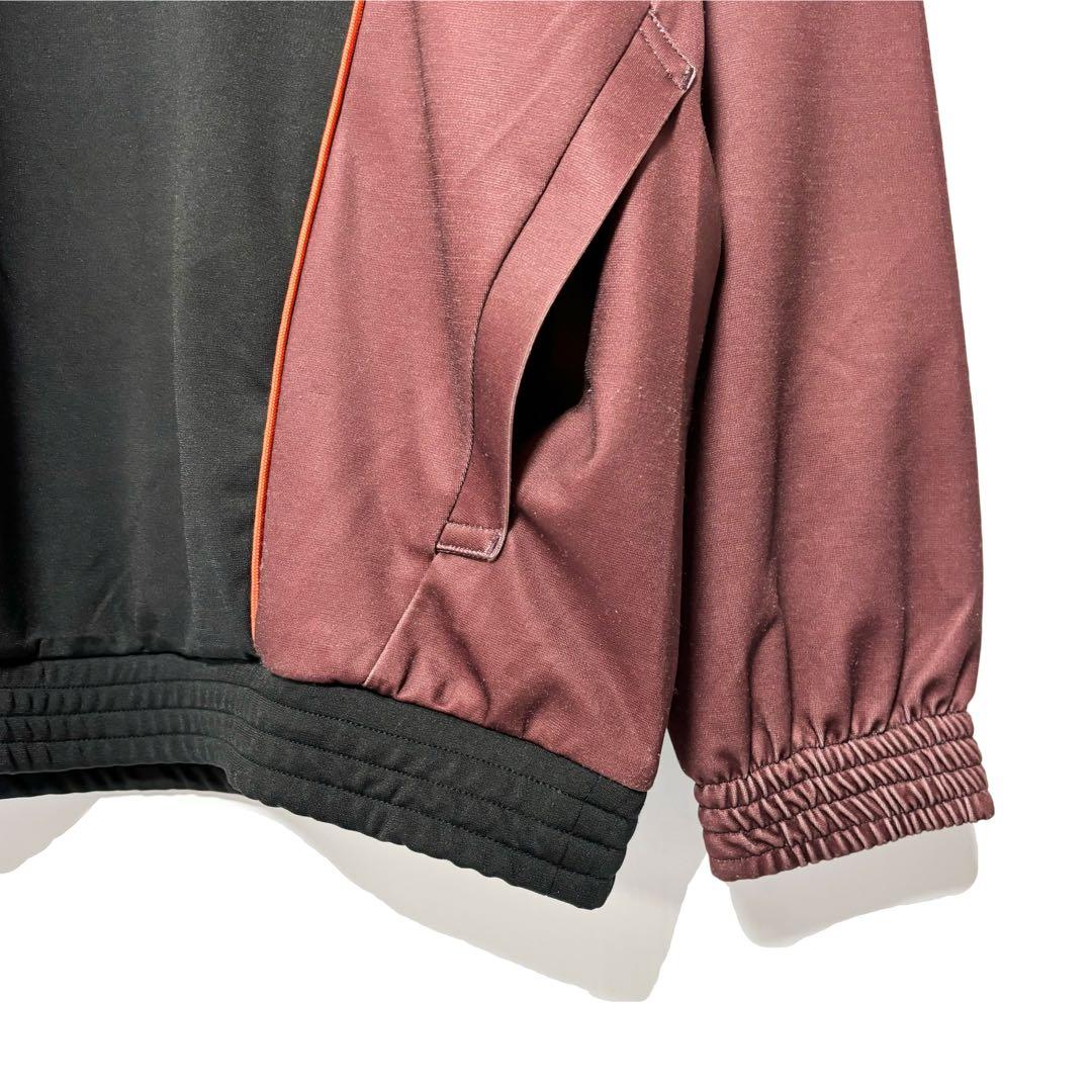 訳あり ラッセルノ ゴルフ ビッグロゴ クルーネック P.O バーガンディ M