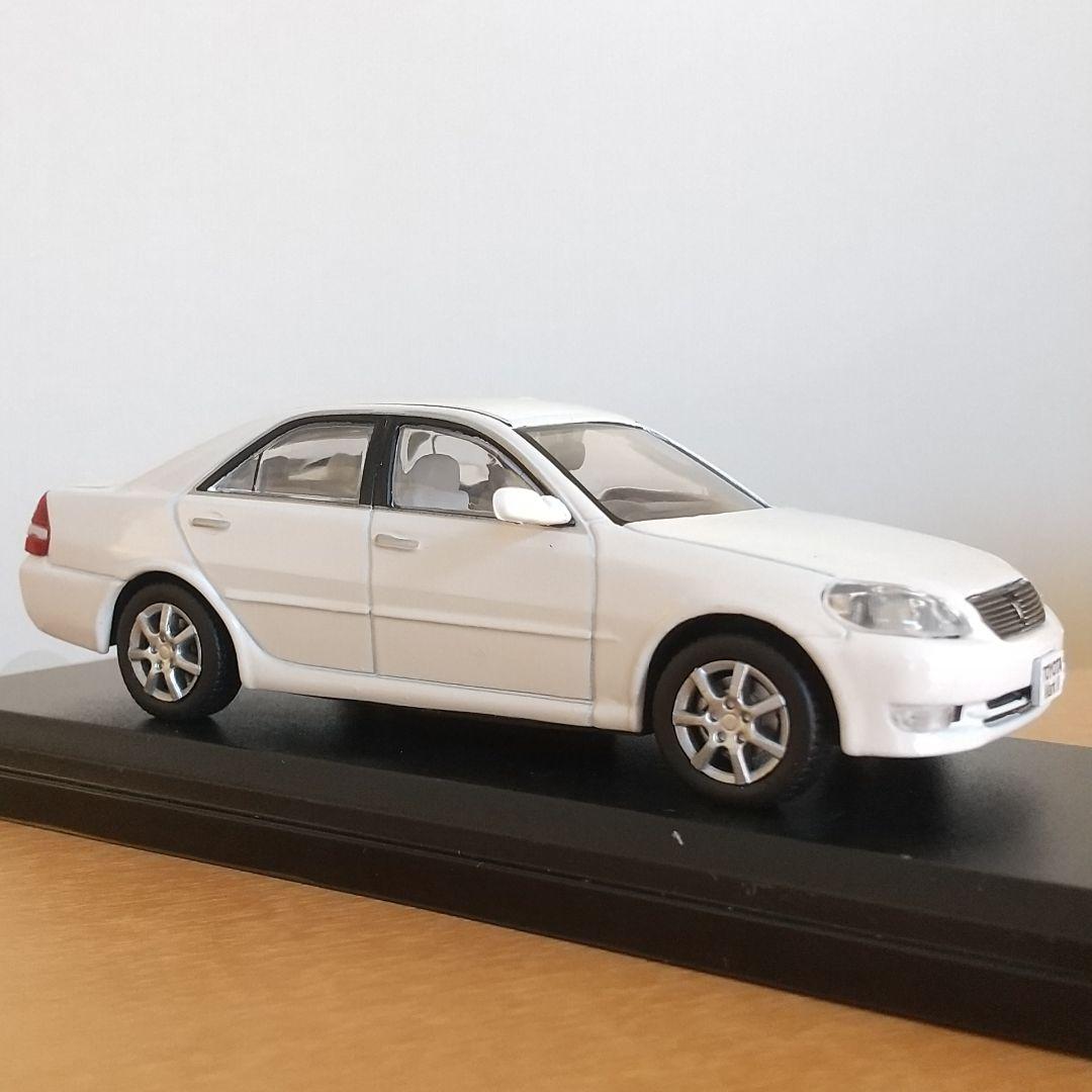 国産名車コレクション トヨタ マークII 110系 グランデ ホワイト ミニカー