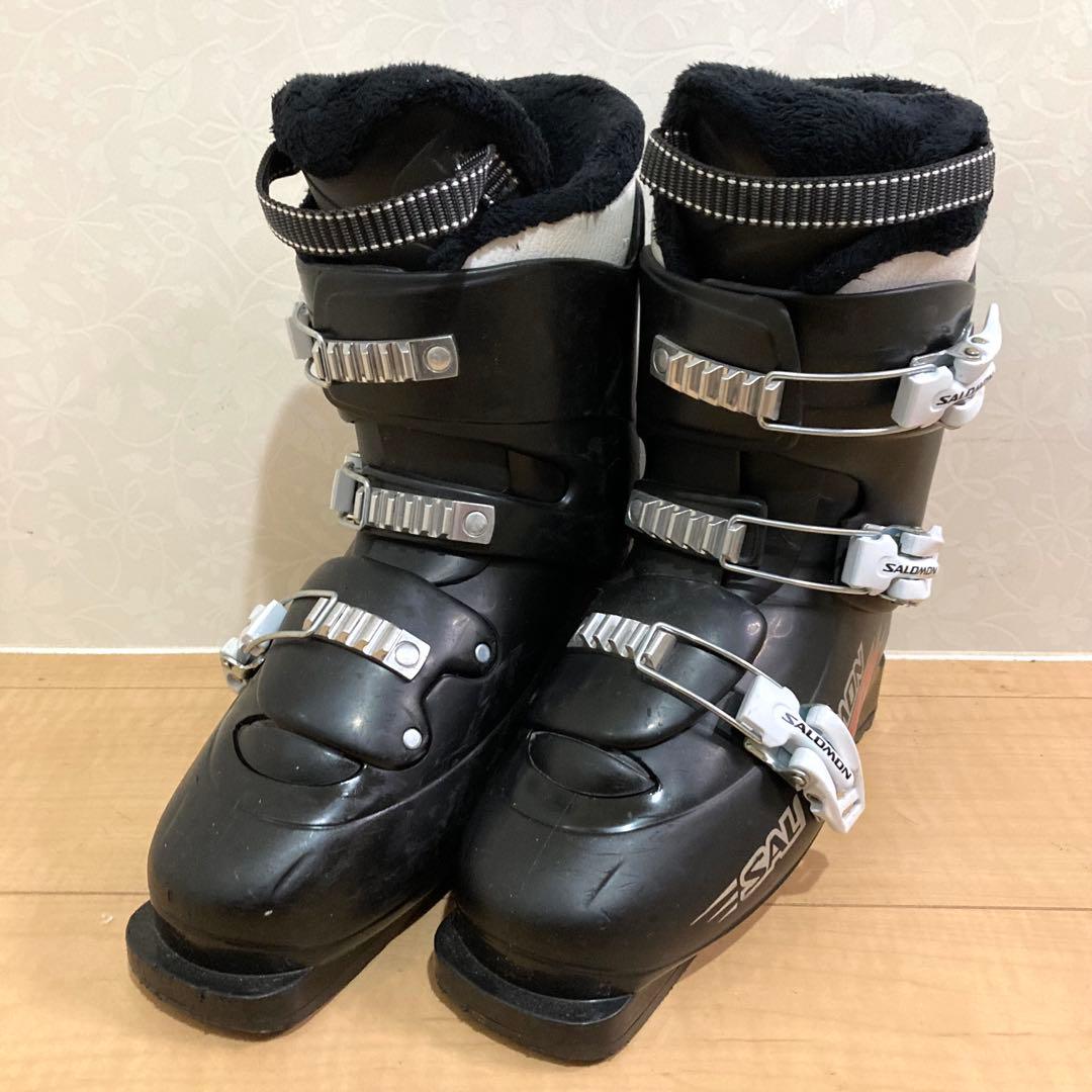 24.0〜24.5 Salomon TEAM スキーブーツ ジュニア レディース