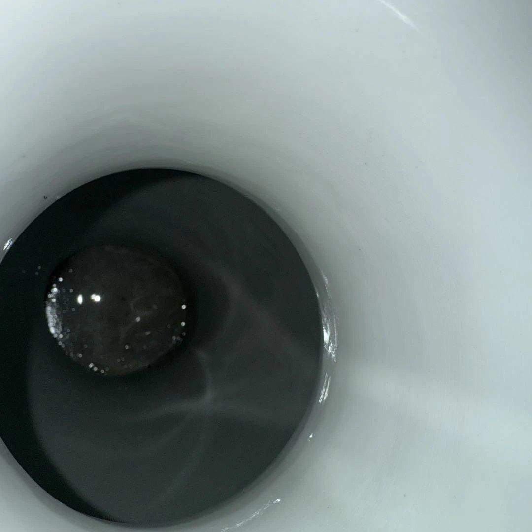 陶磁器製 花瓶 花と鳥の絵柄