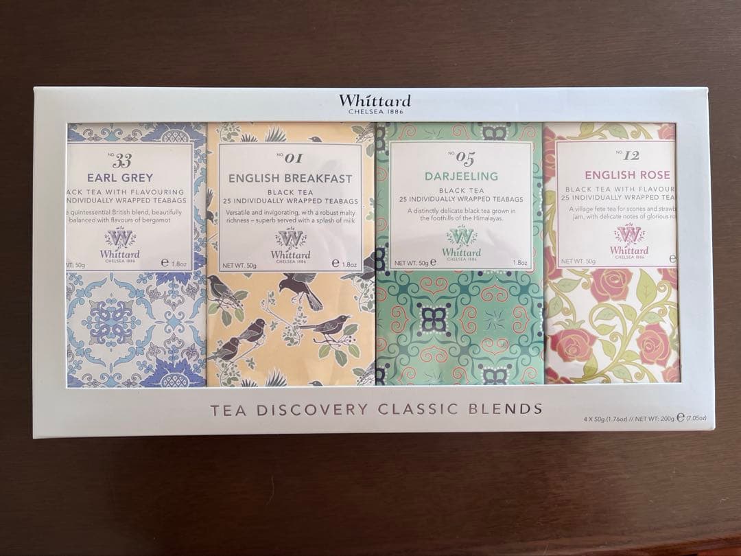 Whittard ウィッタード 紅茶 4箱x 2セット　紅茶詰め合わせ