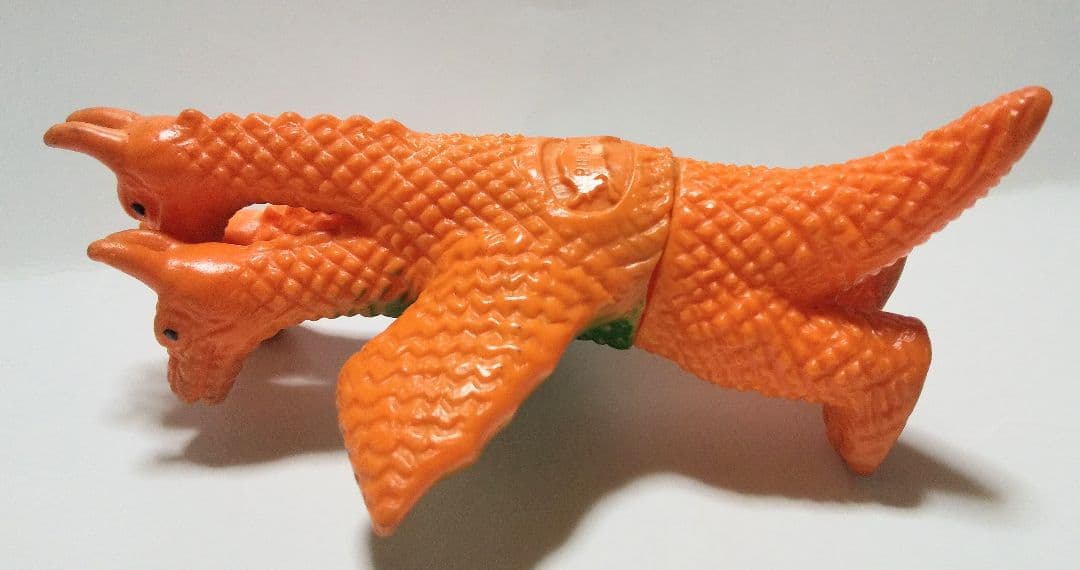 テロン ブルマァク キングギドラ ソフビ 当時物 怪獣 ソフビ ゴジラ