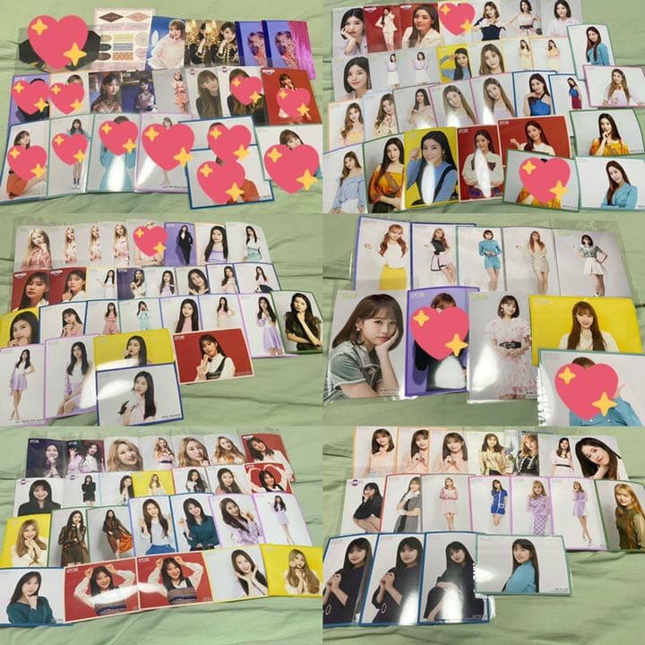 IZ*ONE トレカ　生写真　グッズまとめ売り