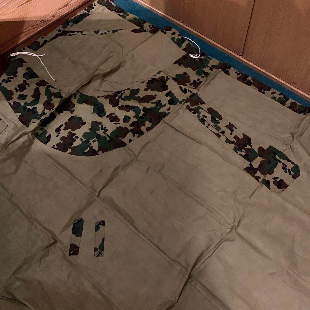 新品未使用 デッドストック ルーマニア軍タープ アメーバカモ 1枚
