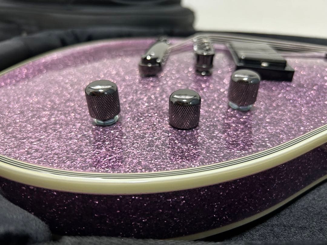 E-II EC DB purple sparkle ピックアップ　Fishman