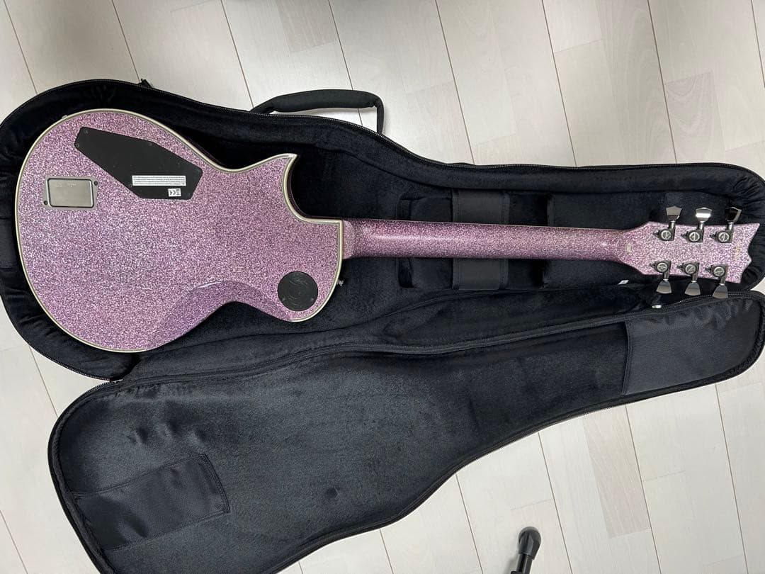 E-II EC DB purple sparkle ピックアップ　Fishman