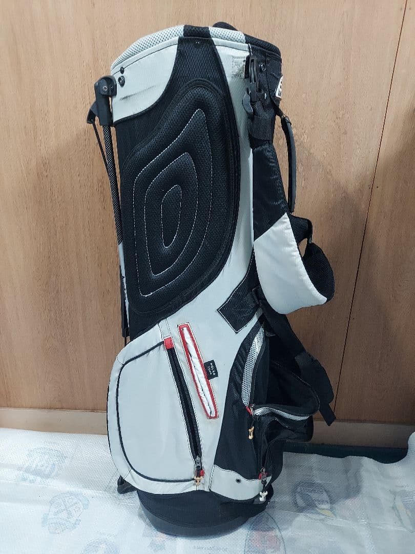 キャディバッグ BURTON 軽量スタンドタイプ フード付き