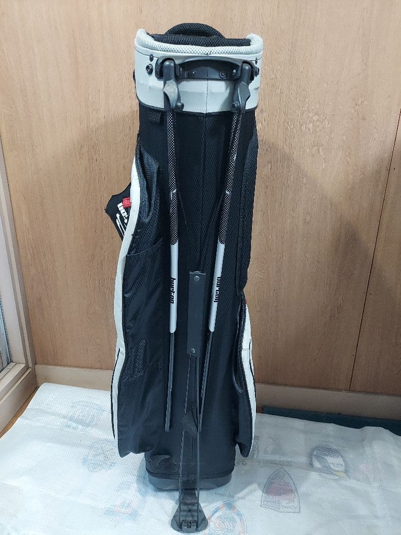 キャディバッグ BURTON 軽量スタンドタイプ フード付き