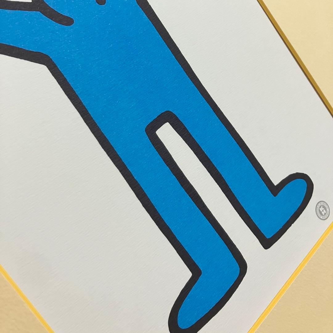 92年製 キースヘリング Keith Haring リトグラフ ポスター 額装済