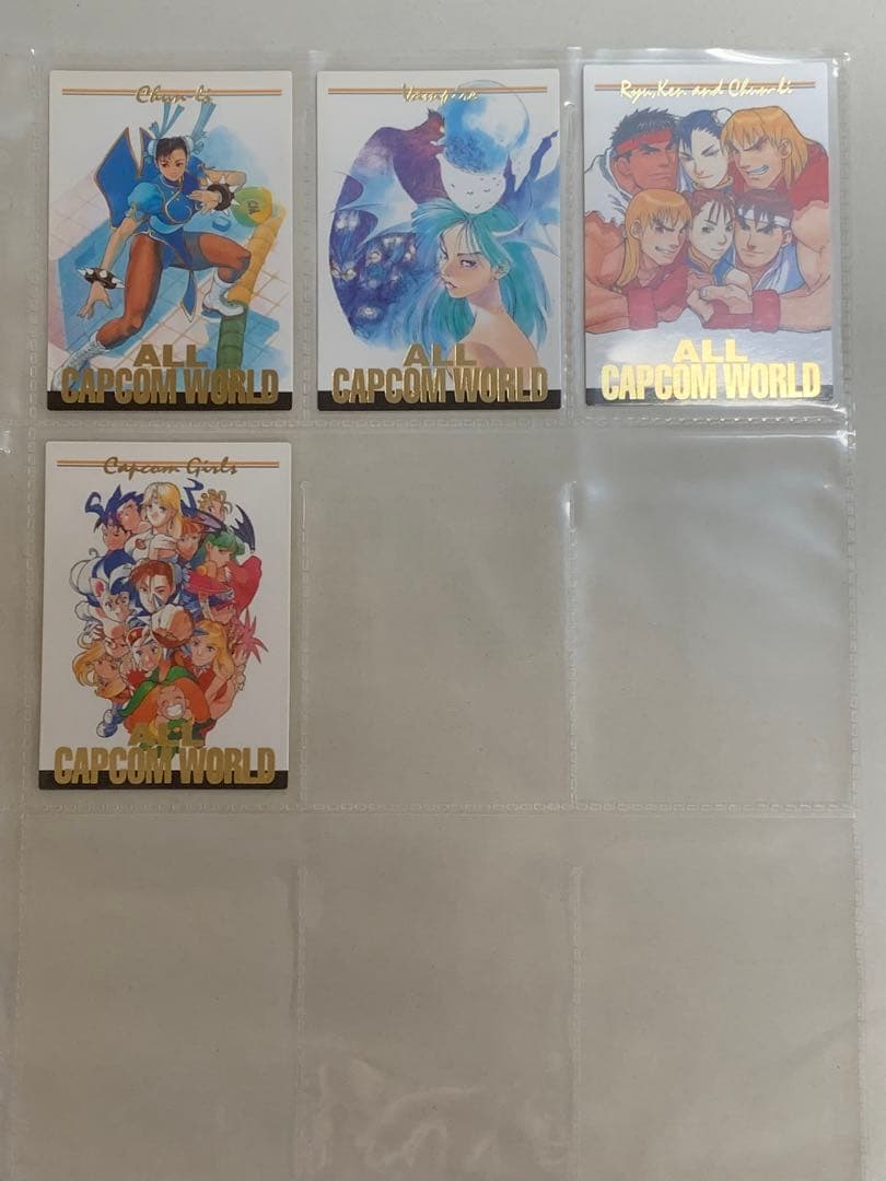 カードダスマスターズ ALL CAPCOM WORLD 97 コンプリートセット