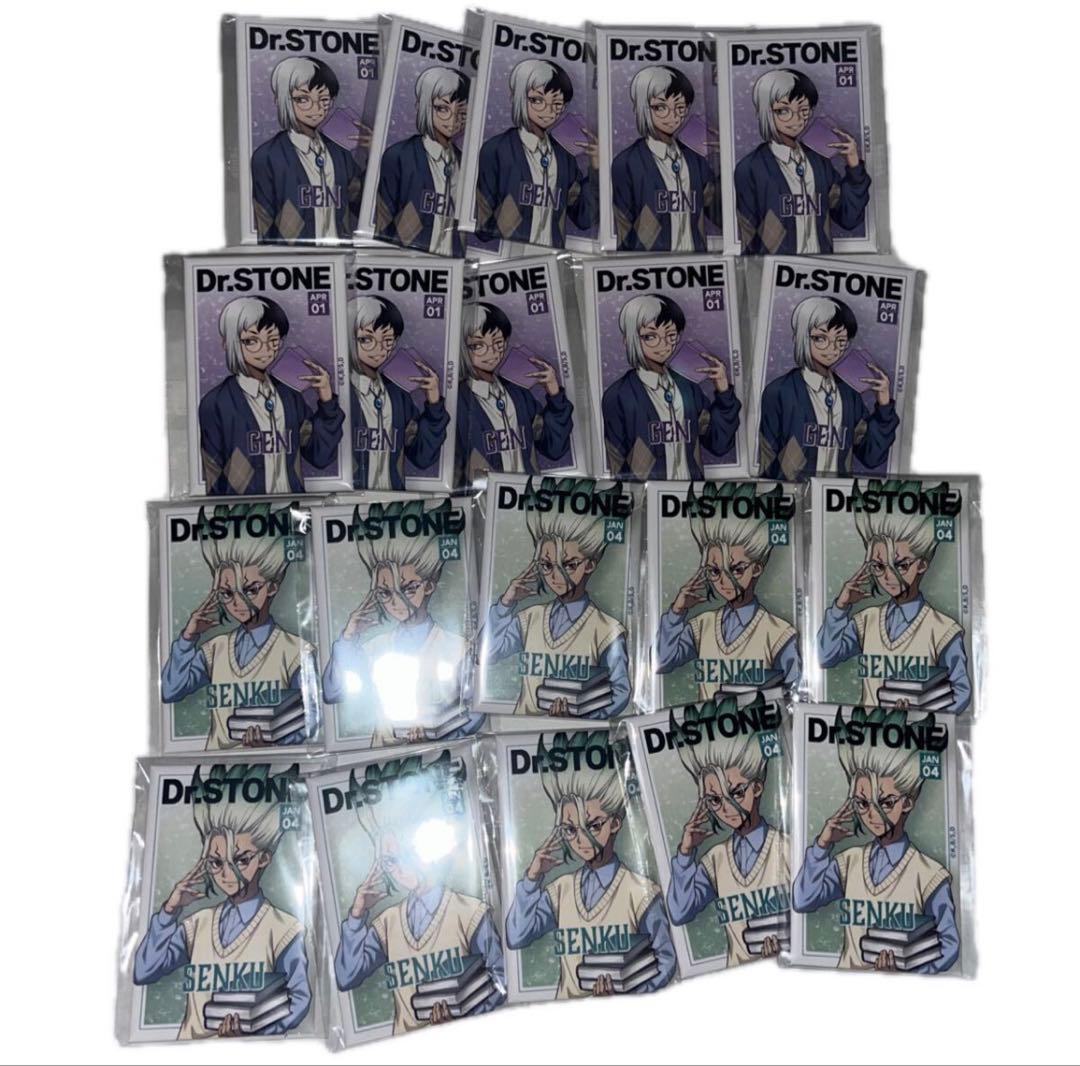 Dr.STONE 読書の秋編 あさぎりゲン 石神千空 缶バッジ くじ引き堂