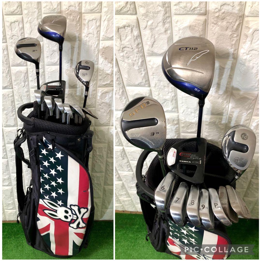 初心者おすすめ☆メンズ ゴルフクラブセット☆フォーティーン☆キャディバッグ付