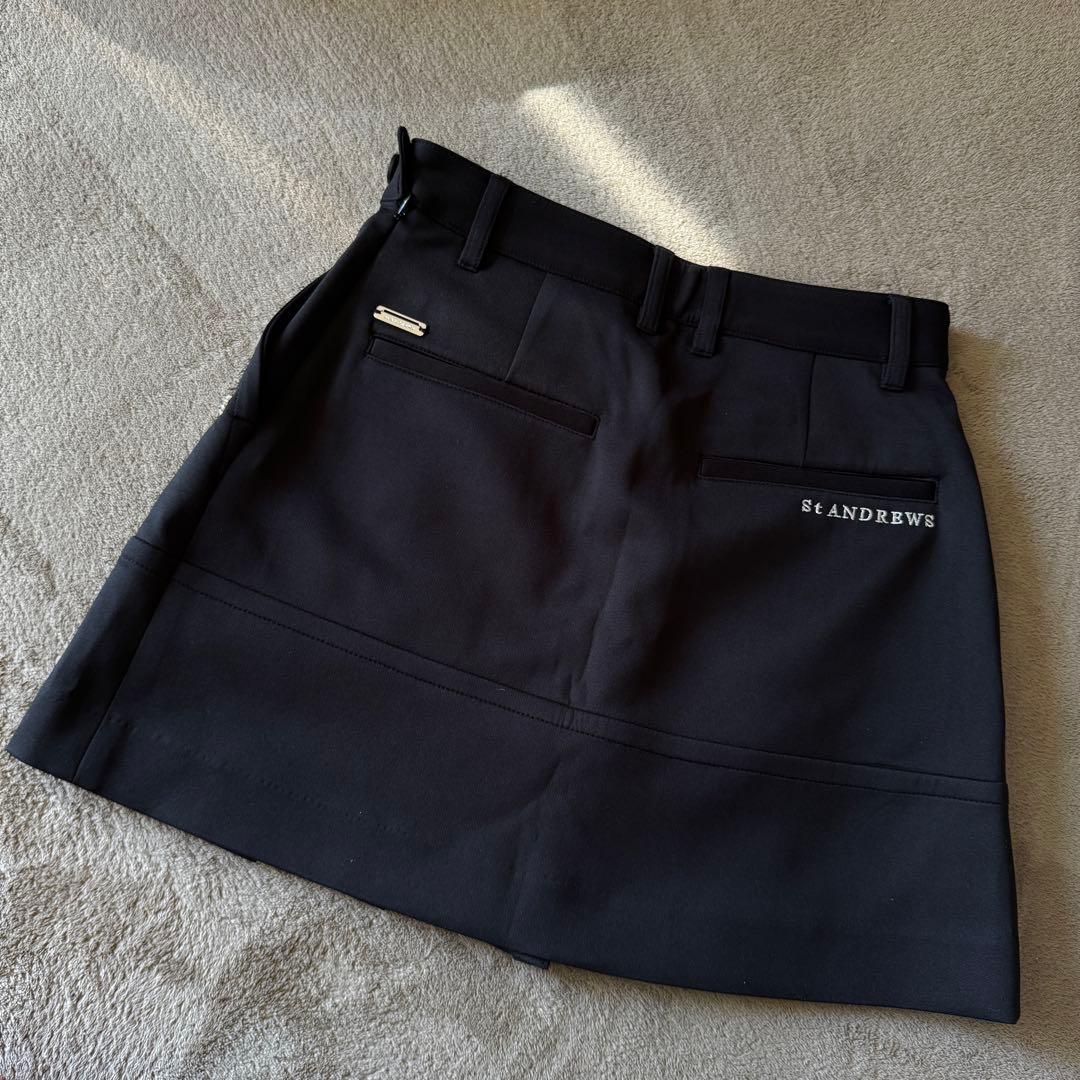 最終価格【セントアンドリュース】新品未使用ブラックフレアスカート