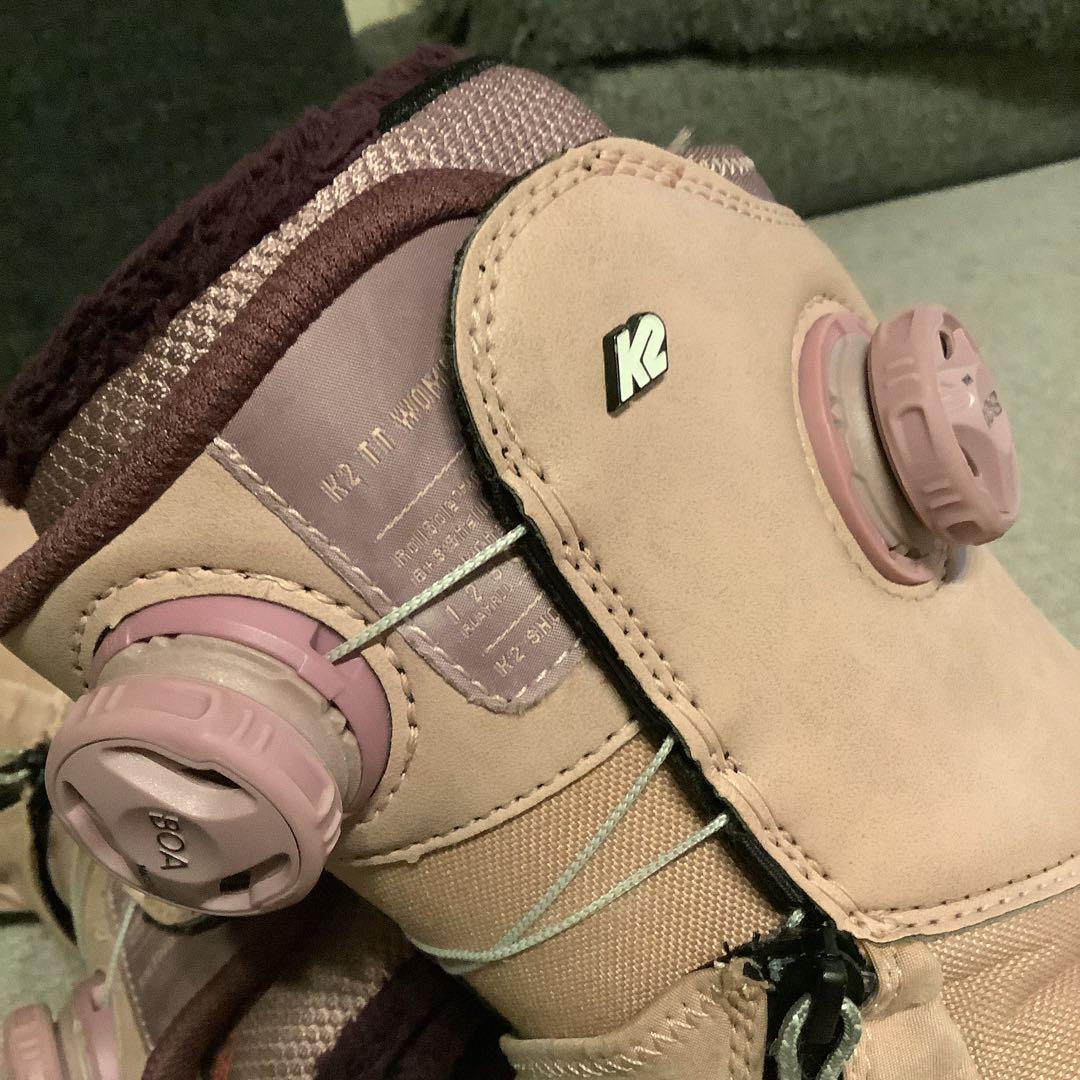 028K2 TT 24.0レディーススノーボードブーツパウダー　サーフライド