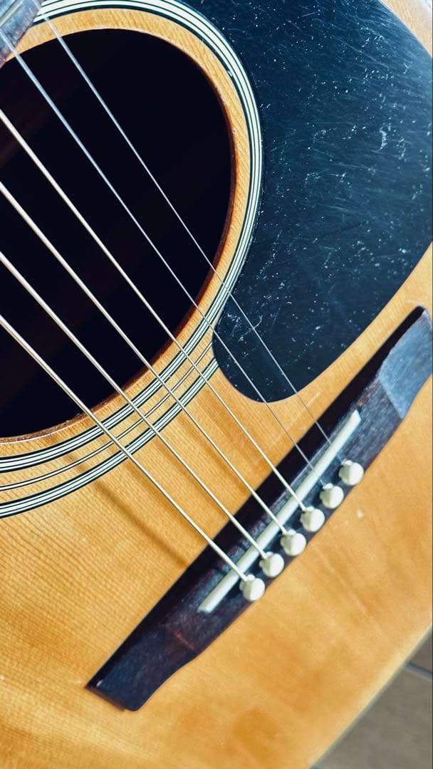 ◾️1975年製造 ヤマハFG-120F 黒ラベル 50年程前のアコースティック◾️