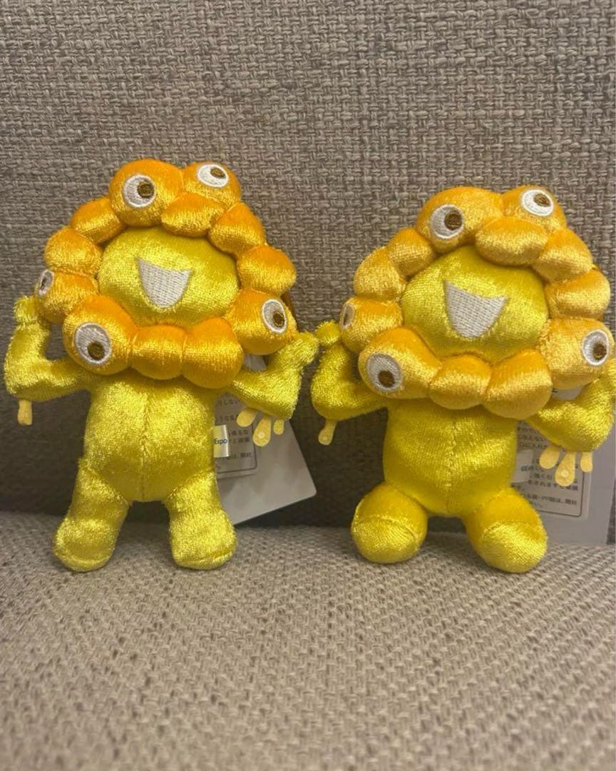 よ*き様 在庫ラスト　ゴールドミャクミャク　おすわりandたっち　万博会場限定