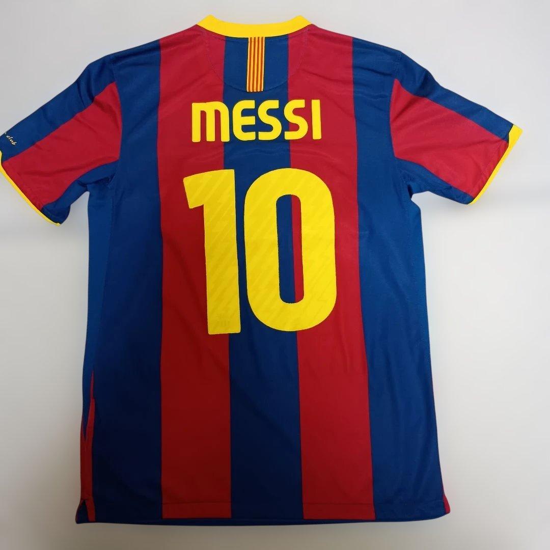 メッシ　バルセロナユニフォーム　リオネル・メッシバルサユニフォームナイキ製