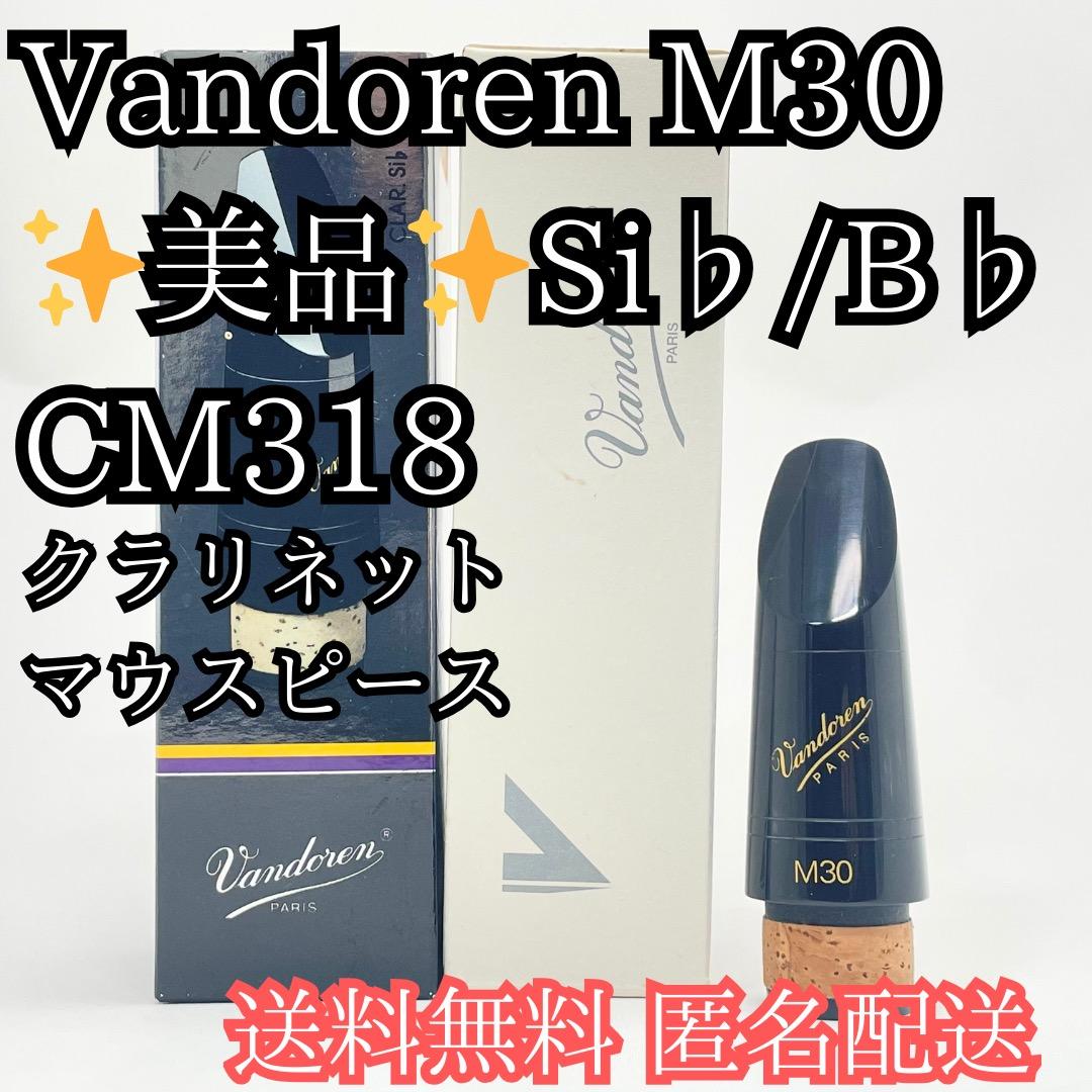 Vandoren M30 クラリネットマウスピース Si♭ B♭ CM318
