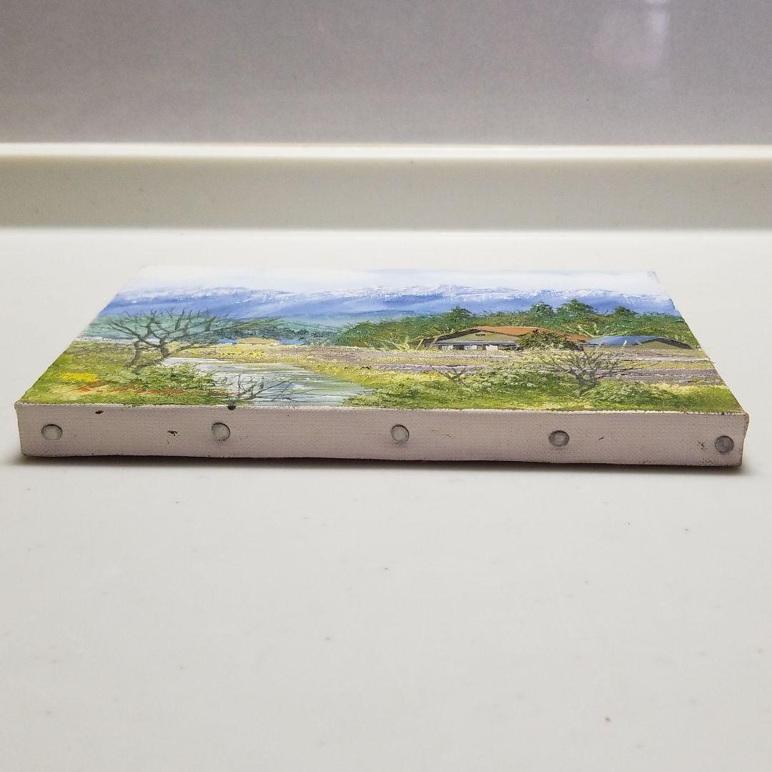 小山潔 作品 絵画 油彩 「奥信濃」