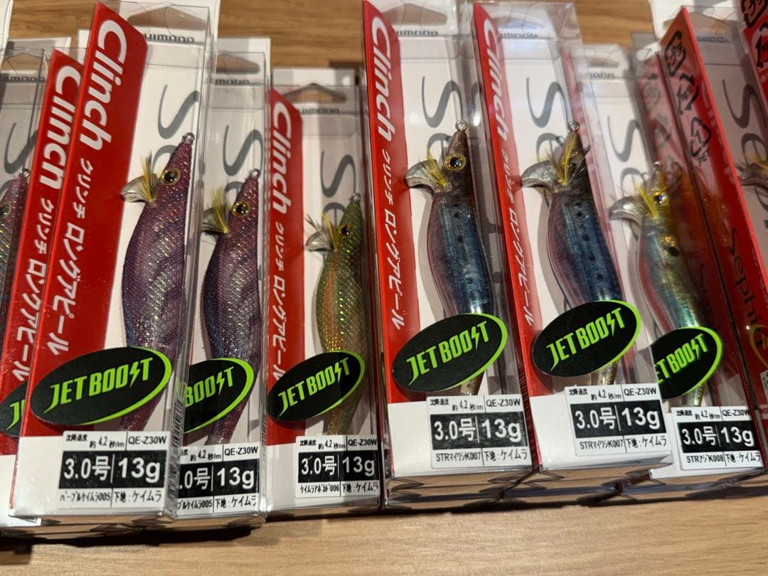 【新品未使用】シマノ クリンチ ロングアピール　ジェットブースト　３６本セット