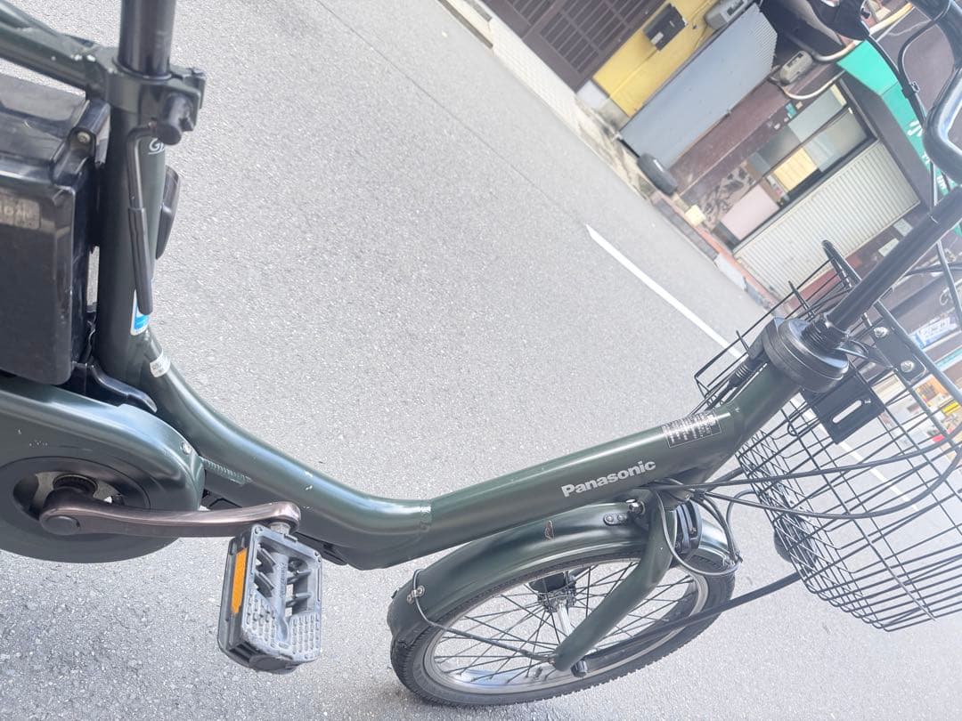 大阪府　子供乗せ　パナソニック　 電動アシスト自転車 チャイルドシート付き