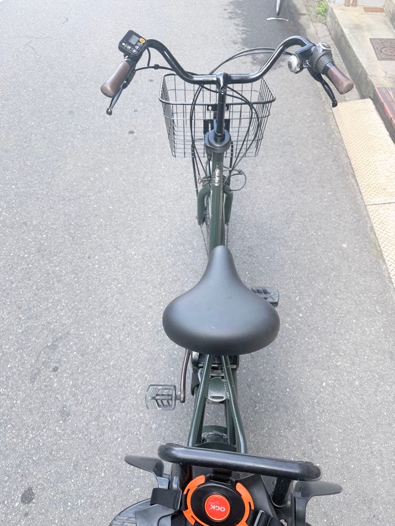 大阪府　子供乗せ　パナソニック　 電動アシスト自転車 チャイルドシート付き