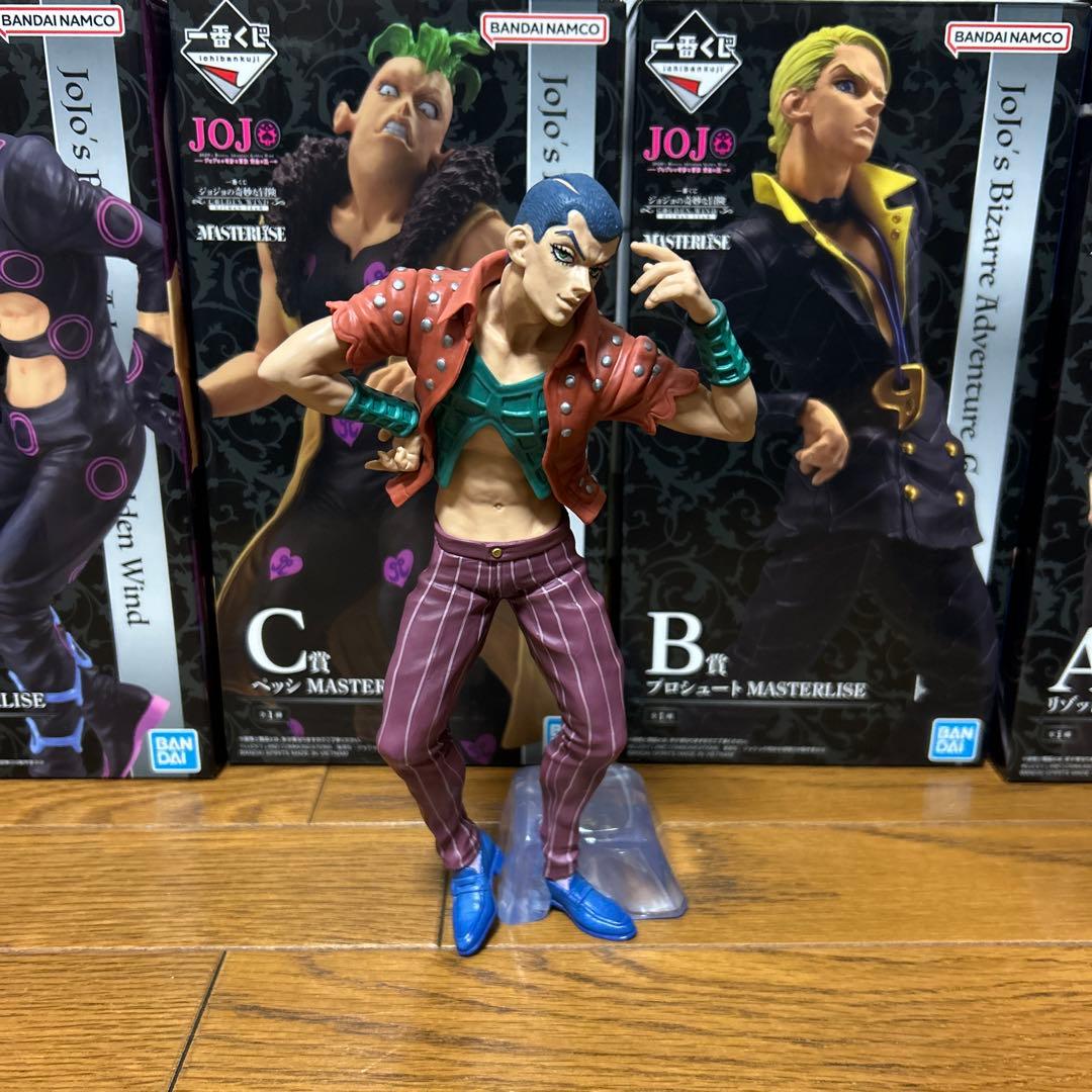 ジョジョの奇妙な冒険　一番くじ　HITMAN TEAM フィギュア　全種