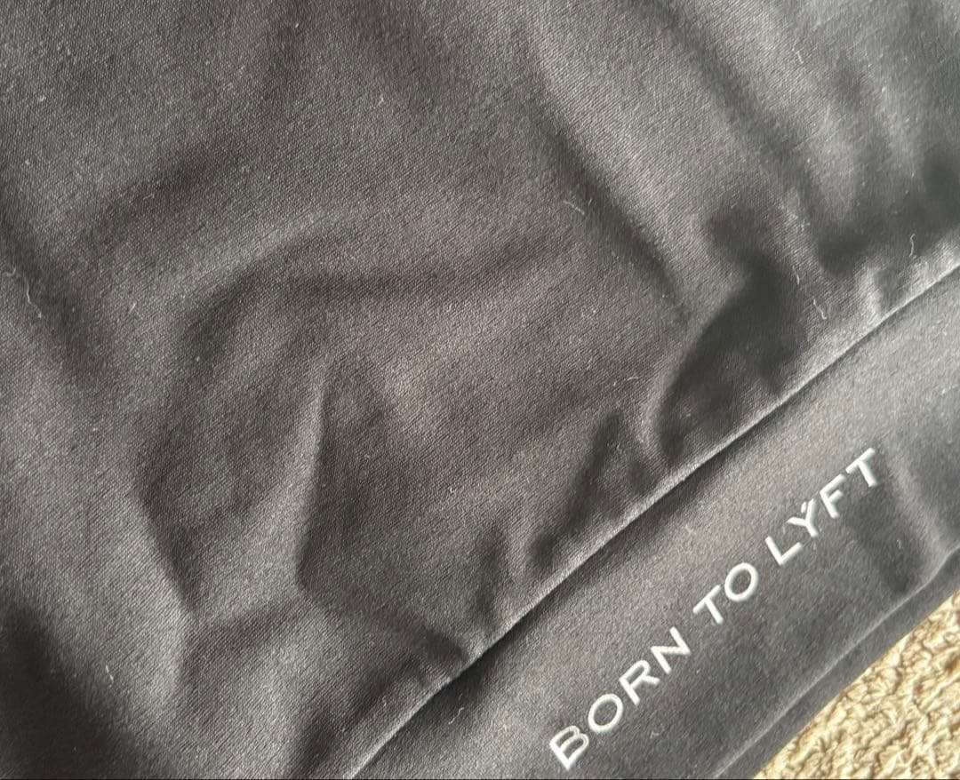 新品 LYFT パーカー ブラック ストレッチプルオーバー フーディー XL