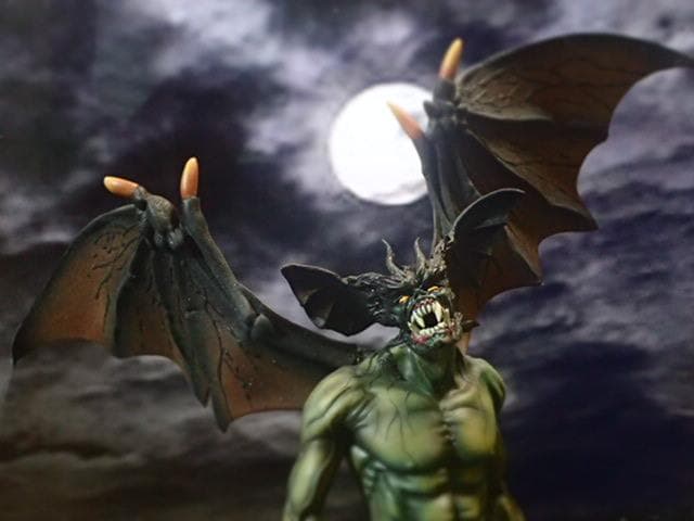★レア★WF限定「デビルマン 嘆き」完成品 AMON 悪魔人間 DEVILMAN