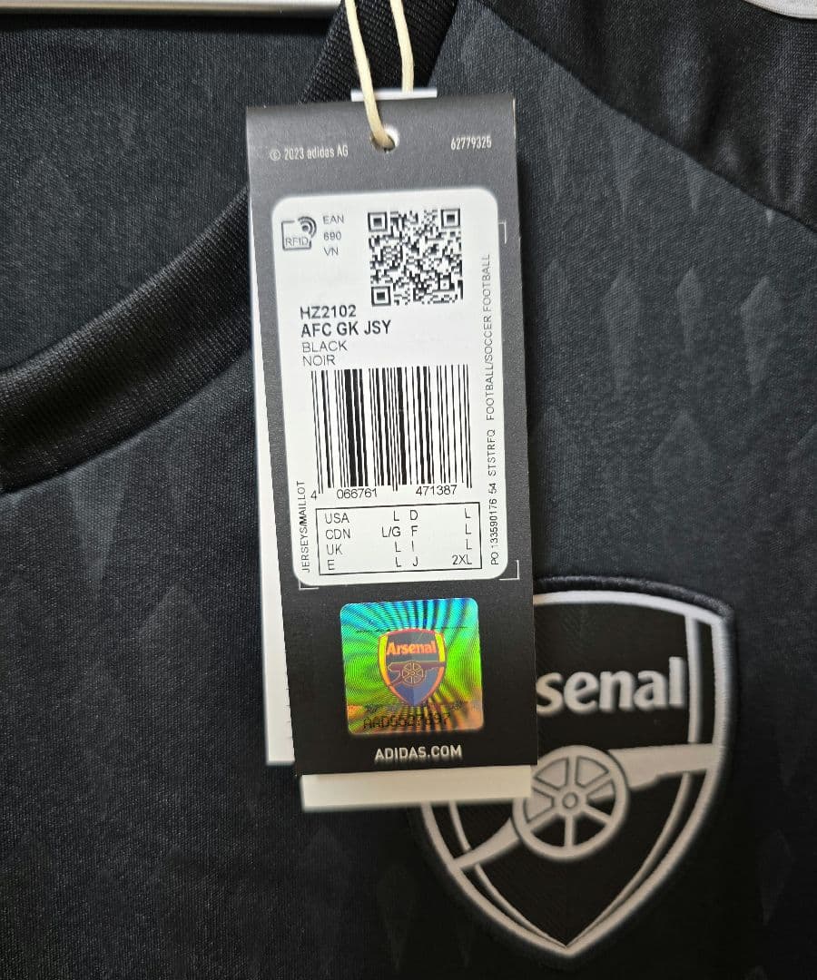 アーセナル キーパーユニフォーム ラヤ