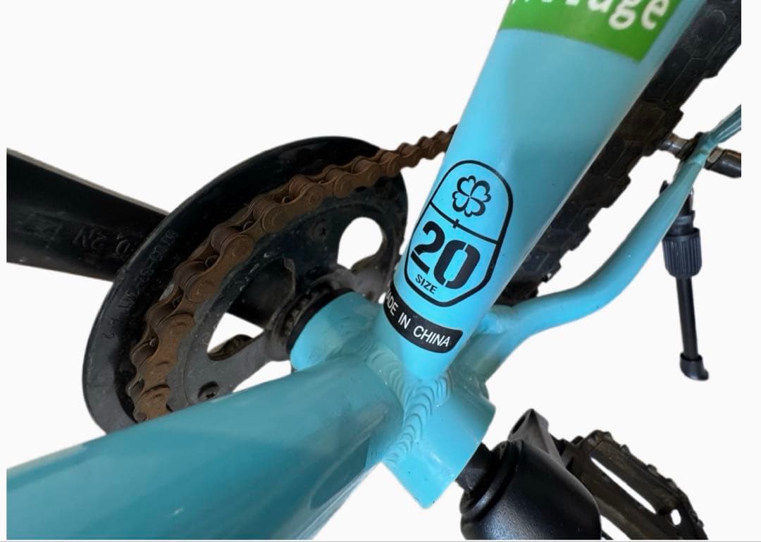 ヨツバサイクル　20インチ　ラムネブルー