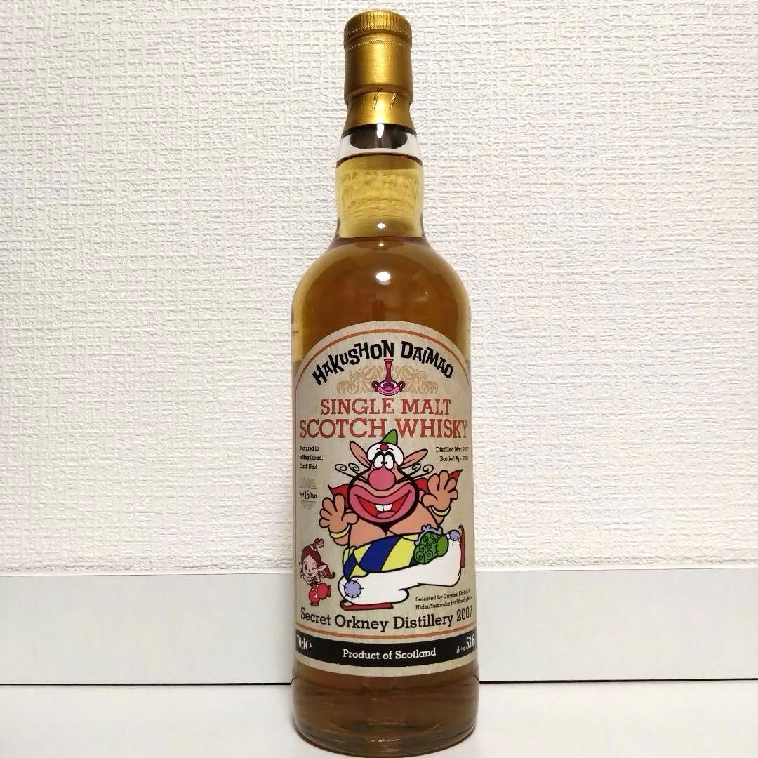 ウイスキーミュウ ハクション大魔王ラベル シークレットオークニー2007