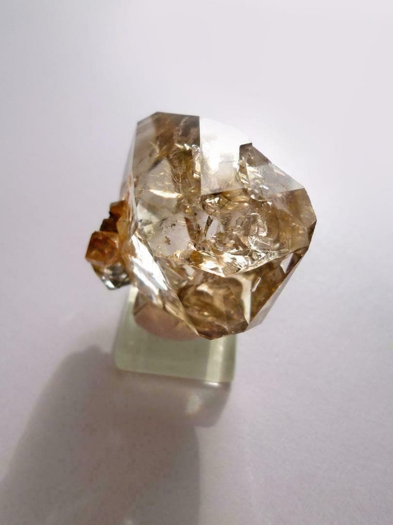 スモーキー クォーツ ハ―キマ―ダイヤモンド 水晶 鉱物標本