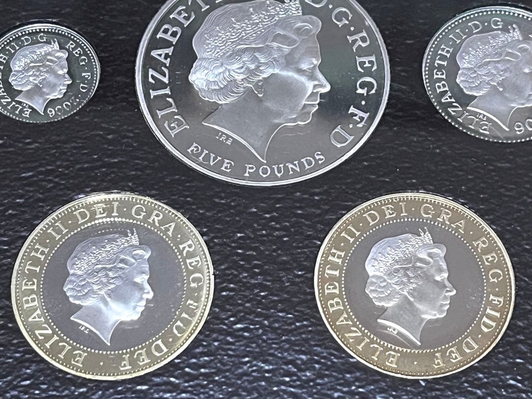 2006年 イギリス 13枚 プルーフ硬貨セット 箱付