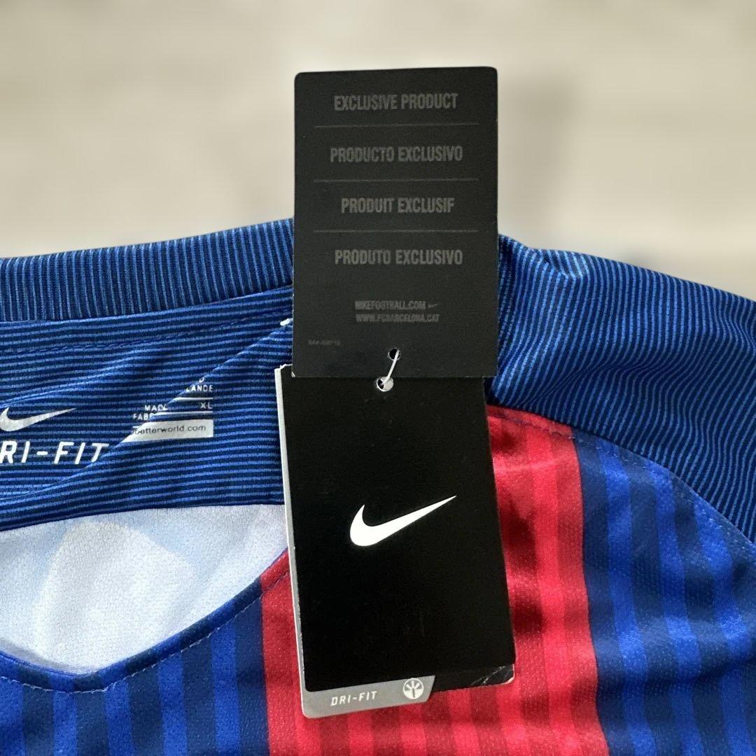 未使用　タグ付　NIKE バルセロナ　バルサ　ユニフォーム　XL メッシ　10