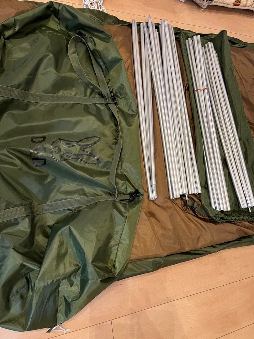 DOD カマボコテント3M（カーキ）中古