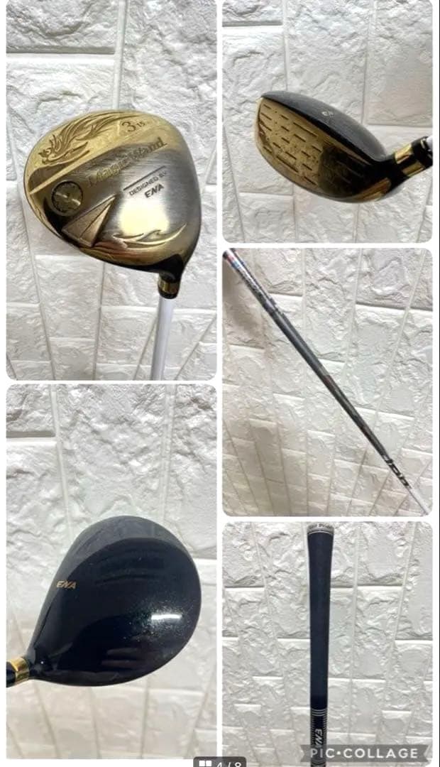 初心者おすすめ メンズ ゴルフクラブセット ENA カタナ キャディバッグ付