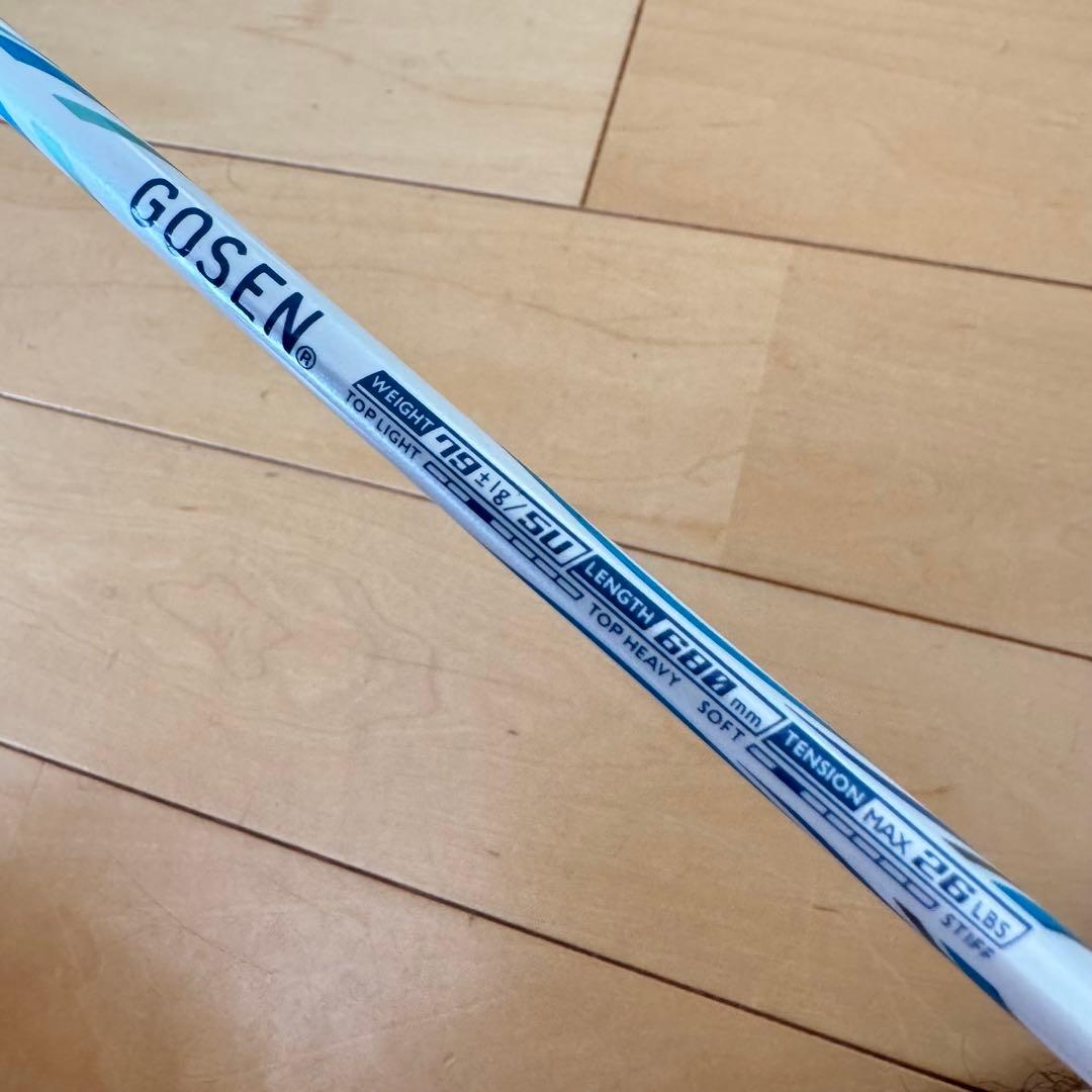 若干の使用感あり バドミントンラケット GOSEN INFERNO TOUCH