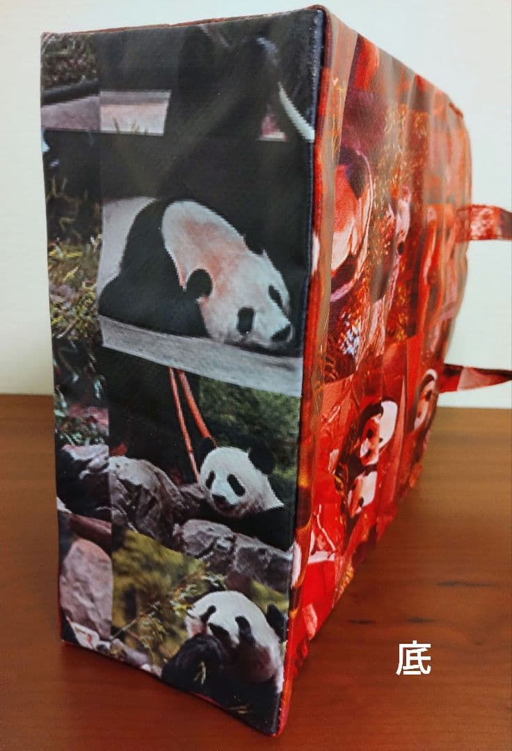 上野パンダファミリー　トートバッグ　シャンシャン シャオシャオ レイレイ