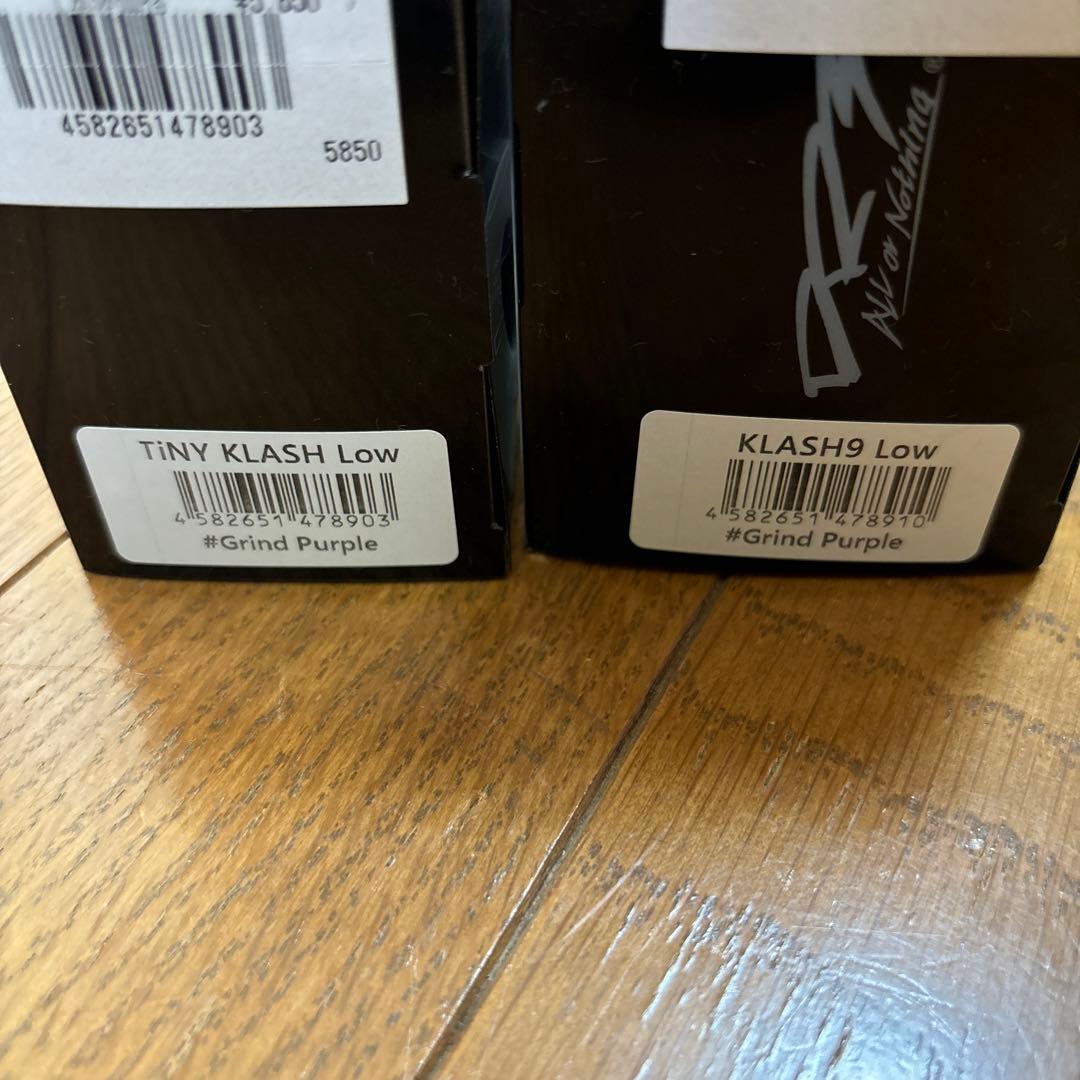 ルアー・フライ KLASH9 & TINY KLASH #grind purple