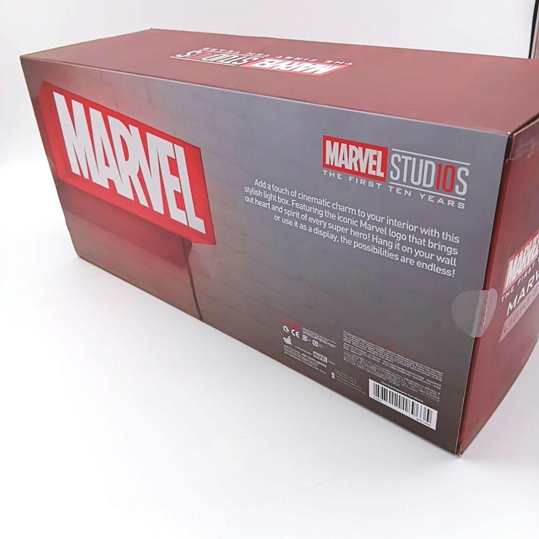 【10周年記念】 マーベル marvel ロゴライトボックス ホットトイズ