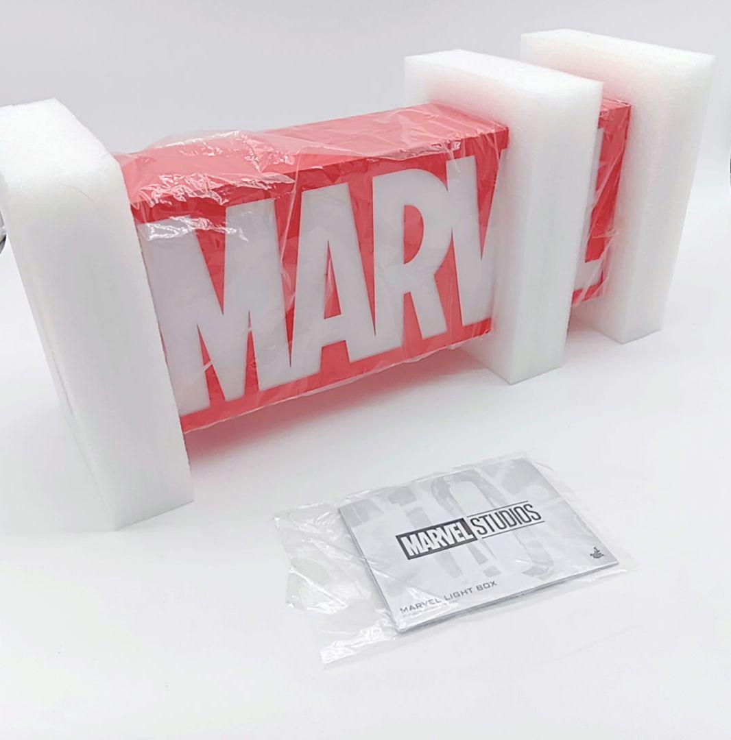 【10周年記念】 マーベル marvel ロゴライトボックス ホットトイズ