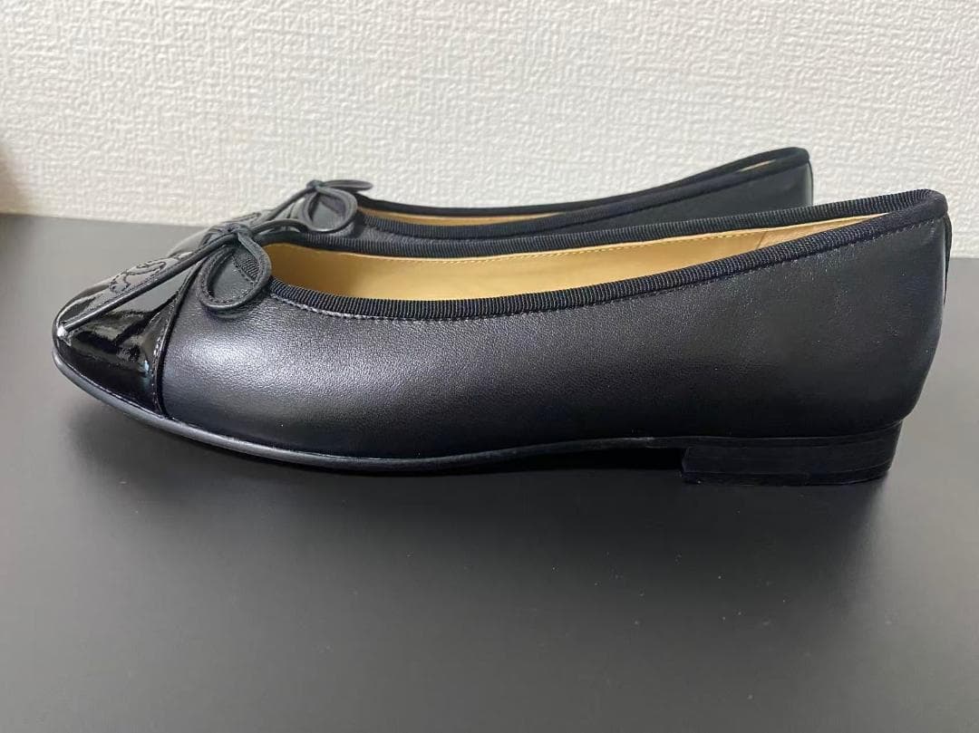 ココマーク　バレリーナ　フラットシューズ　パンプス　美品 37