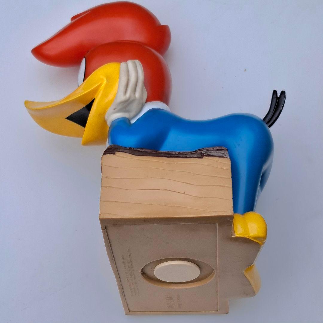 ウッドペッカー　貯金箱　ツクダホビー　ヴィンテージ