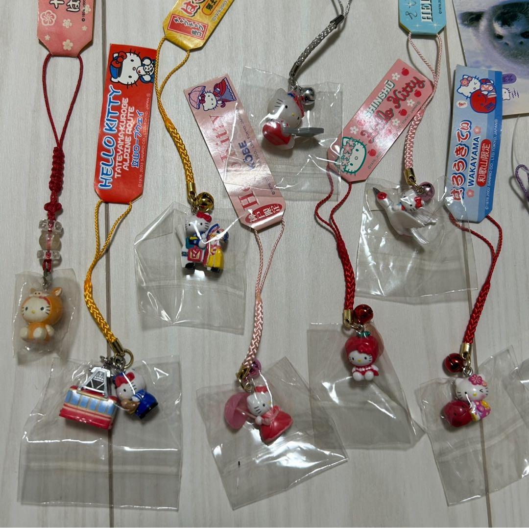 ［⭐︎激レア⭐︎］ご当地キティ 根付キーホルダー 当時物 バラ売り可