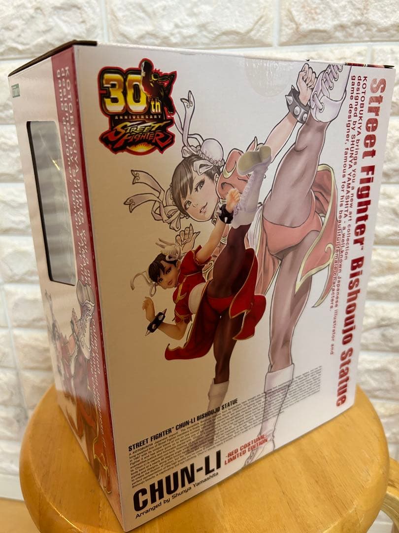 ストリートファイター 30周年記念 春麗 赤 レッド 限定フィギュア