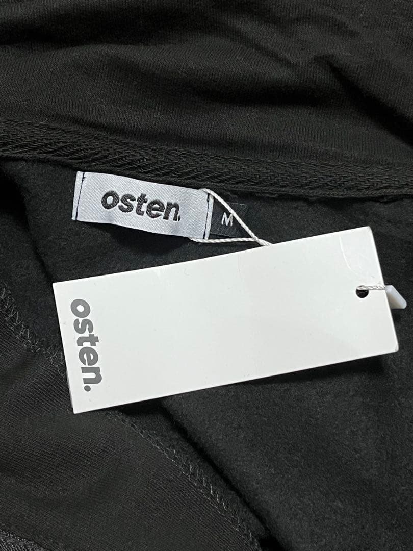 mid 90s club×osten.　ハーブジップ　スウェット　/M　ブラック