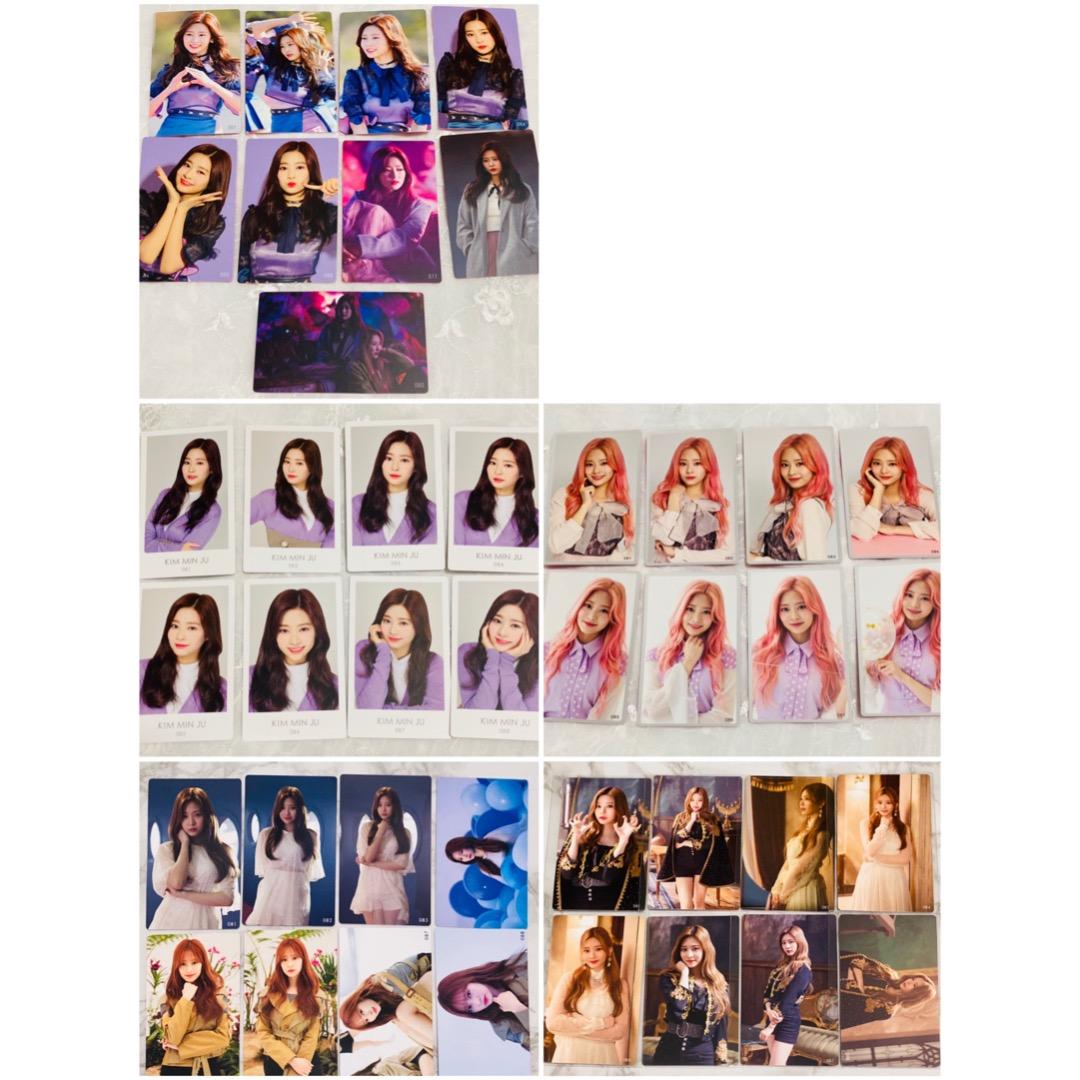 IZ*ONE ミンジュ フォトカード 全コンプリート フルコンプ 5種