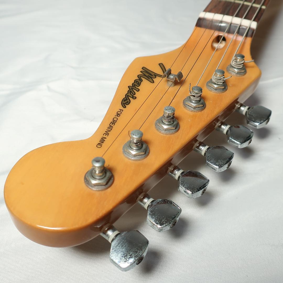 Mavis ストラトタイプ エレキギター ホワイト Ishibashi楽器